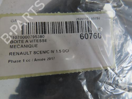 Used Gearbox Gearbox RENAULT SCÉNIC IV (J9_) 1.5 dCi 110 (110 hp) 40241012 40241012