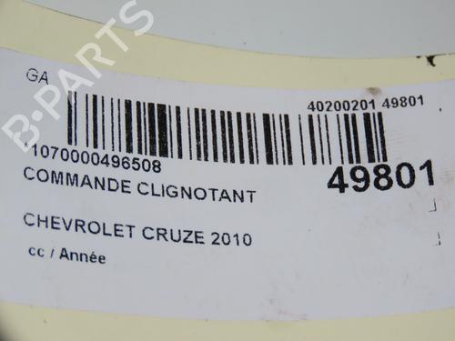 Used Steering column stalk CHEVROLET CRUZE (J300) 1.8 (141 hp) 18342667