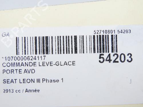 Used Switch SEAT LEON (5F1) 1.2 TSI (105 hp) 29601113