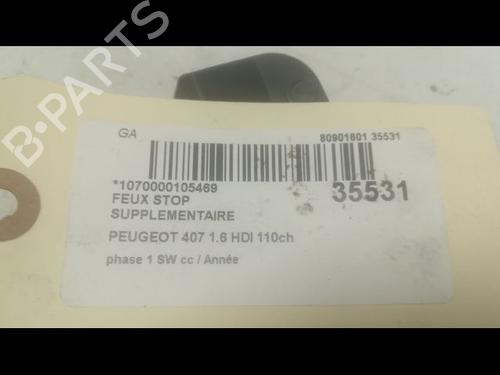 Used Third brake light PEUGEOT 407 SW (6E_, 6D_) 1.6 HDi 110 (109 hp) 9597485