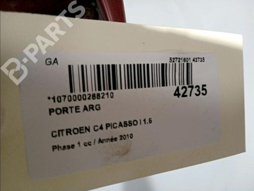 Left rear door CITROËN C4 Picasso I MPV (UD_) 1.6 HDi | BP11103351C4 