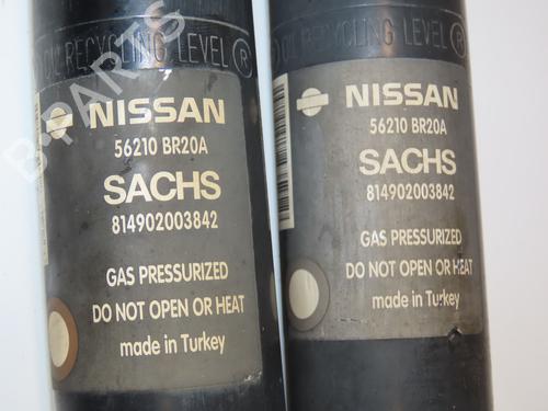 Right rear shock absorber NISSAN QASHQAI I (J10, NJ10) 1.6 dCi All-wheel Drive | BP29294166M19 