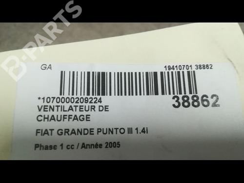 Heater blower motor FIAT GRANDE PUNTO (199_) 1.4 (199AXB11, 199AXB1A, 199BXB1A, 199AXL1A) | BP9604363M62 