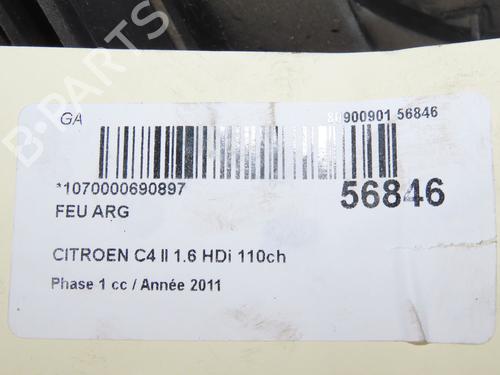 Left taillight CITROËN C4 II (NC_) 1.6 HDi 110 | BP31796676C34