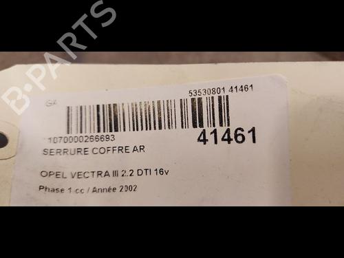 Used Tailgate lock OPEL VECTRA C (Z02) 2.2 DTI 16V (F69) (125 hp) 23177416