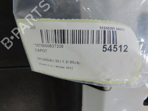 Used Hood HYUNDAI i20 I (PB, PBT) 1.2 (86 hp) 28831050