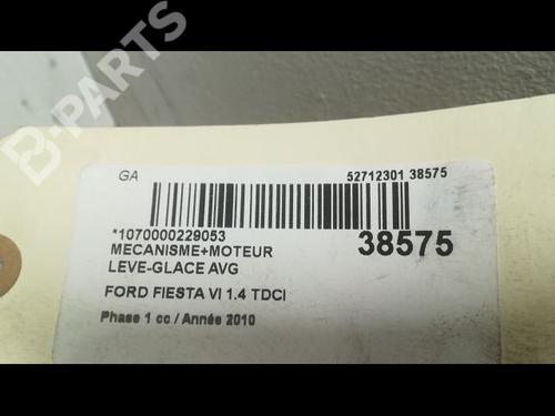 Front left window mechanism FORD FIESTA VI (CB1, CCN) 1.4 TDCi | BP9607526C22 