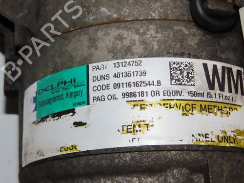 AC compressor OPEL ZAFIRA / ZAFIRA FAMILY B (A05) 1.9 CDTI (M75) | BP30652496M34