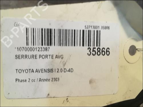 Used Front left lock TOYOTA AVENSIS (_T25_) 2.0 D-4D (CDT250_, CDT250R) (116 hp) 23176486