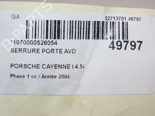 Front right lock PORSCHE CAYENNE (9PA) S 4.5 | BP26381266C97 