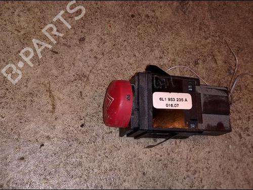 Used Warning switch Warning switch SEAT CORDOBA (6L2) 1.4 TDI (70 hp) 9619308 9619308