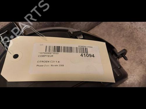 Used Instrument cluster CITROËN C3 I (FC_, FN_) 1.4 i (73 hp) 9612993