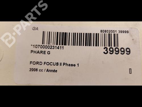 Left headlight FORD FOCUS II (DA_, HCP, DP) 1.8 TDCi | BP9615780C28 