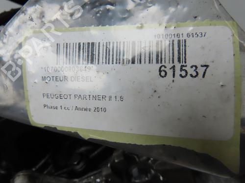 Used Engine Engine PEUGEOT PARTNER Box Body/MPV 1.6 HDi 16V (90 hp) 40050795 40050795