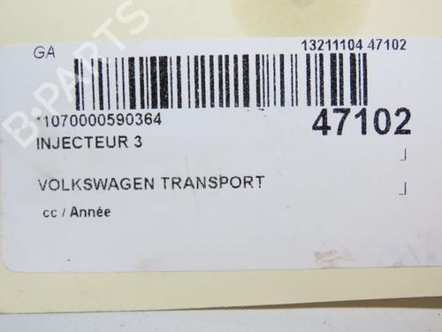 Injector VW TRANSPORTER T5 Bus (7HB, 7HJ, 7EB, 7EJ) 1.9 TDI | BP28966908M100 