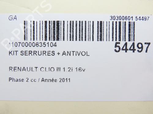 Module électronique RENAULT CLIO III (BR0/1, CR0/1) 1.2 16V (BR02, BR0J, BR11, CR02, CR0J, CR11) (75 hp) 28829716