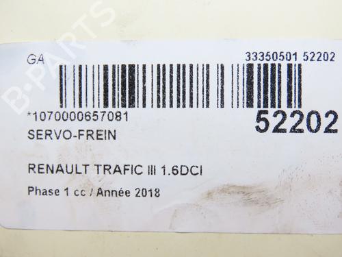 Used Servo brake RENAULT TRAFIC III Van (FG_) 1.6 dCi 125 (FGMH) (125 hp) 28711365