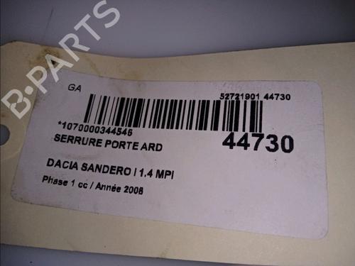 Højre bagtil lås DACIA SANDERO 1.4 (BS0C, BS0A, BS0G, BS1F, BS0E) | BP11103427C99 - Image 4