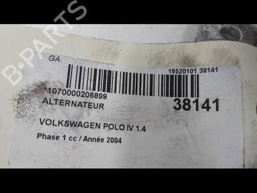 Generator VW POLO IV (9N_, 9A_) 1.4 16V | BP23172053M7 