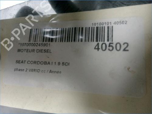 Used Engine SEAT CORDOBA Vario (6K5) 1.9 SDI (68 hp) 23171286