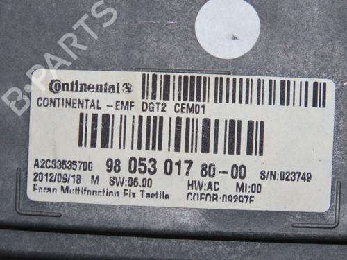Used Radio Radio PEUGEOT 208 I (CA_, CC_) 1.4 HDi (68 hp) 36147779 36147779