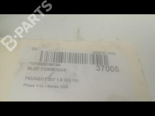 Steering column stalk PEUGEOT 207 (WA_, WC_) 1.6 HDi | BP9603054I23 