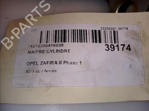 Used Brake master cylinder OPEL ZAFIRA TOURER C (P12) 1.4 (75) (140 hp) 12262443