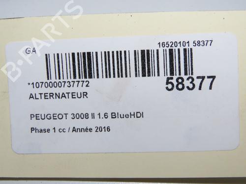 Alternator RENAULT MEGANE III Hatchback (BZ0/1_, B3_) 1.5 dCi | BP36246557M7 - Image 2