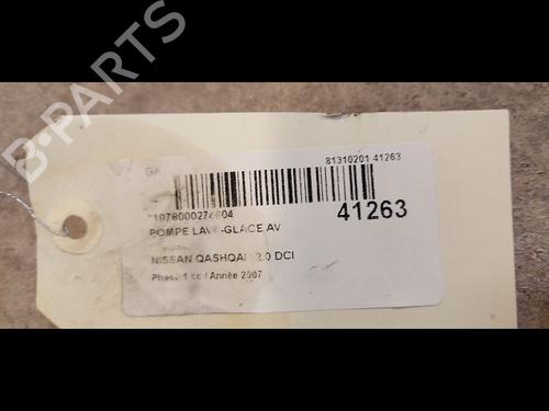 Used Washer pump Washer pump NISSAN QASHQAI I (J10, NJ10) 2.0 dCi All-wheel Drive (150 hp) 14881539 14881539