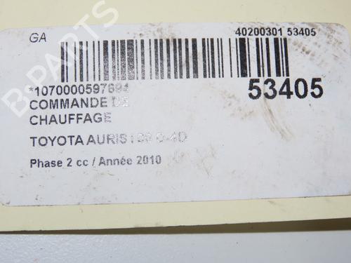 Used Climate control TOYOTA AURIS (_E15_) 1.4 D-4D (NDE150_, NDE150R) (90 hp) 32872908