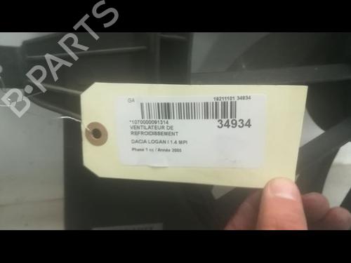 Used Radiator fan DACIA LOGAN (LS_) 1.4 (LS0A, LS0C, LS0E, LS0G) (75 hp) 11425399