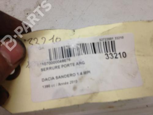 Rear left lock DACIA SANDERO 1.4 MPI LPG | BP9593870C100  - Image 5