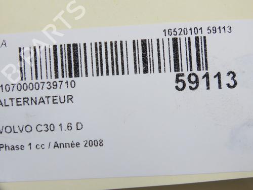 Alternator VOLVO C30 (533) 1.6 D | BP36682248M7 - Image 9