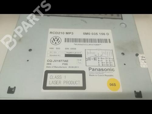 Radio VW POLO V (6R1, 6C1) 1.6 TDI | BP9599957E6 