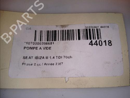 Used Vacuum pump SEAT IBIZA III (6L1) 1.4 TDI (70 hp) 11382283
