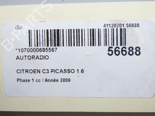 radio-citroen-c3-picasso-sh_-2008-32223381 main image