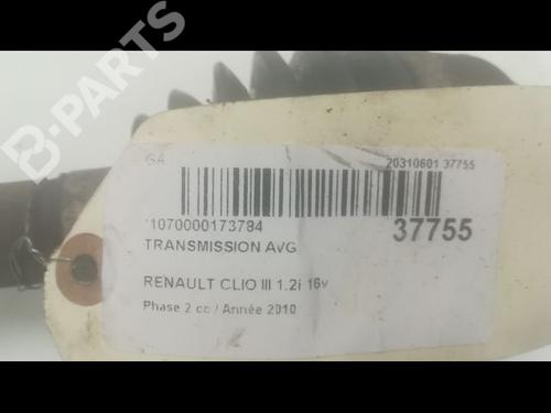 Left front driveshaft RENAULT CLIO III (BR0/1, CR0/1) 1.2 16V (BR0P, CR0P) | BP9602141M38 