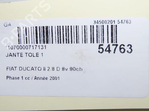 Jante FIAT DUCATO Bus (230_) 2.8 D (87 hp) 32277442