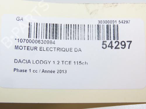 Styring servopumpe DACIA LODGY (JS_) 1.2 TCe (JSAY, JSM0) (115 hp) 28829742