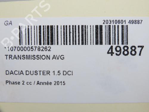 Left front driveshaft DACIA DUSTER (HS_) 1.5 dCi 4x4 | BP33893108M38 - Image 5