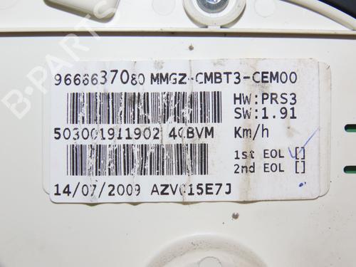 Instrument cluster PEUGEOT 206+ (2L_, 2M_) 1.4 HDi eco 70 | BP28830439C47 