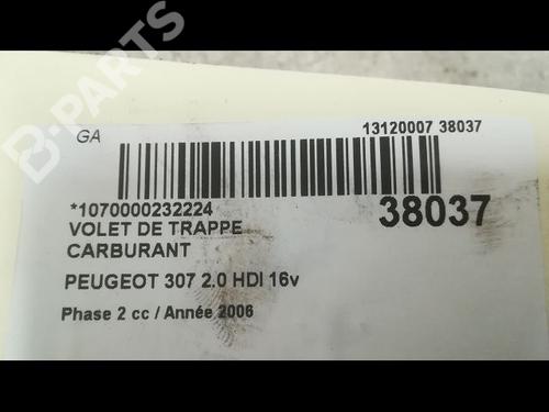 Fuel flap PEUGEOT 307 (3A/C) 2.0 HDi 135 | BP9608483C131 
