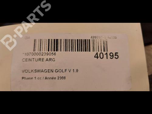 Rear left belt tensioner VW GOLF V (1K1) 1.9 TDI | BP9608546C89 