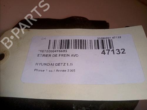 Right front brake caliper HYUNDAI GETZ (TB) 1.1 | BP15100047M104 