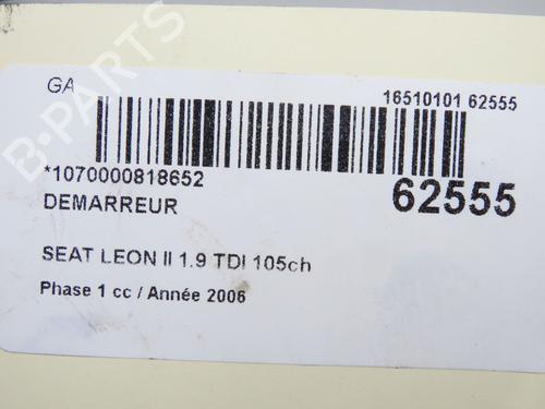 Starter SEAT LEON (1P1) 1.9 TDI | BP40050801M8 - Image 7