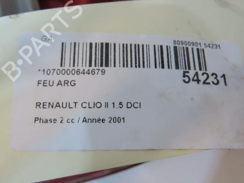 Left taillight RENAULT CLIO II (BB_, CB_) 1.5 dCi (B/CB07) | BP31056262C34 