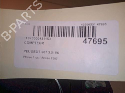 Used Instrument cluster Instrument cluster PEUGEOT 607 (9D, 9U) 3.0 V6 24V (207 hp) 14951121 14951121