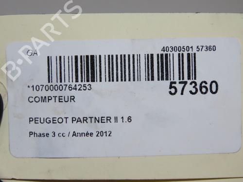 Instrument cluster PEUGEOT PARTNER Tepee 1.6 VTi | BP36310468C47  - Image 5