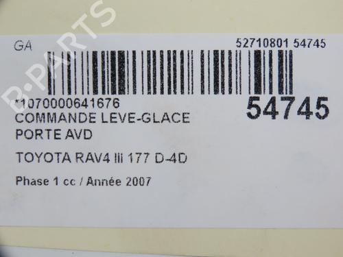 Switch TOYOTA RAV 4 III (_A3_) 2.2 D 4WD (ALA30_, ALA30R) | BP31120696I30