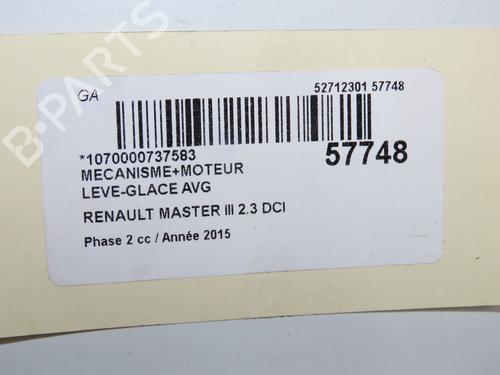 Front left window mechanism RENAULT MASTER III Van (FV) 2.3 dCi 125 FWD (FV0C, FV0D, FV0G, FV0H, FV0J, FV0K,... | BP36427145C22 - Image 5